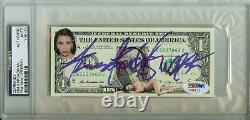 1/1 KIM KARDASHIAN Dollar Bill Auto Signed PSA DNA Slabbed Rare Currency