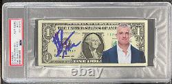 1/1 SHANE McMAHON Dollar Bill Auto Signed PSA DNA Slabbed Rare Currency BAS