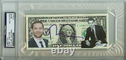 1/1 TOBEY MAGUIRE Dollar Bill Auto Signed PSA DNA Slabbed Rare Currency