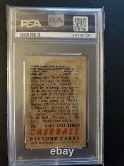 1951 Bowman WHITEY FORD #1 Signed RC Auto Slabbed Card HOF PSA/DNA Yankees