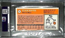 1970-71 Topps ELVIN HAYES Signed Rockets Card #70 Auto Graded PSA/DNA 10 SLABBED
