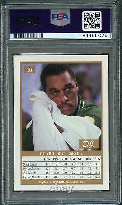 1990 Skybox #16 Dennis Johnson Signed Card AUTO PSA/DNA Slabbed Celtics