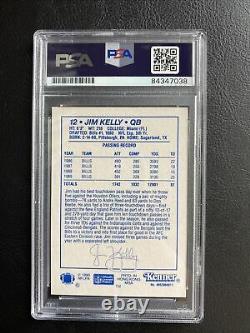 1990 Starting Lineup JIM KELLY Autographed Auto PSA/DNA Slabbed Card