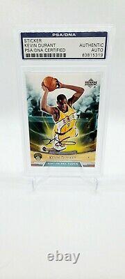 2007-08 Upper Deck NBA Rookie Kevin Durant Auto Autograph Psa/DNA Slab 1/1onEbay