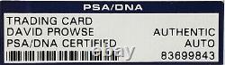 2008 Official Pix DAVE PROWSE Signed DARTH VADER STAR WARS Card PSA/DNA SLABBED