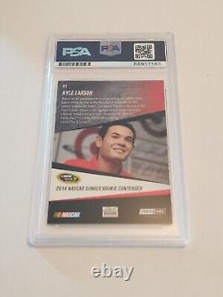 2014 Press Pass Kyle Larson Signed RC Rookie Card #43 PSA/DNA Slabbed QTY
