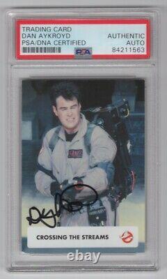 2016 Cryptozoic Ghostbusters Dan Aykroyd Signed Auto Card #51 PSA/DNA Slabbed
