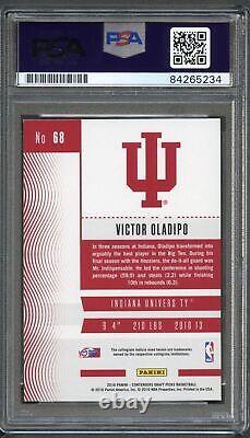 2016 Panini Contenders #7 Victor Oladipo Signed Card AUTO PSA/DNA Slabbed
