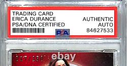 2021 CZX DC Crisis ERICA DURANCE Lois Lane Signed Card #EC-LL PSA/DNA Slabbed