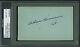 Alec Guinness 1971 Signed 3x5 Cut Signature Auto Graded 10! Psa/dna Slabbed
