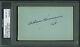 Alec Guinness 1971 Signed 3x5 Cut Signature Auto Graded 10! Psa/dna Slabbed