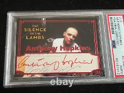 Anthony Hopkins signed Custom Trading Card PSA DNA Slab Silence Lambs Auto C2532