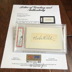 BABE RUTH PSA/DNA Mint 9 Graded Autograph Encapsulated Signed Slabbed Yankee