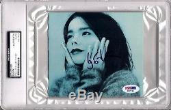 BJORK Signed Autographed Slabbed CD Cover VENUS AS A BOY PSA/DNA #F87725