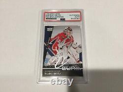 Braden Holtby Signed Autographed Card IP Slabbed Encapsulated PSA DNA COA a