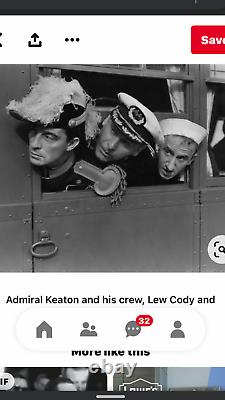 Buster Keaton Lew Cody S. S. Damfino Autograph Psa/dna Loa Coa Jsa Slabbed Case