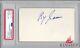 Byrum By Saam Signed Index Card Psa Dna Slabbed Auto Phillies Hof Frick C314