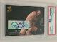 Cm Punk 2007 Topps Action Wwe Rookie Autograph Psa/dna Slabbed Rc Aew