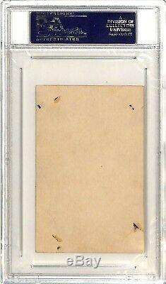 Calvin Coolidge Signed 2.75x3.25 Cut Signature White House Card PSA/DNA Slabbed