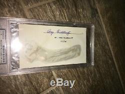 Cary Middlecoff 1955 Masters Champ Signed Cover PSA DNA Slabbed