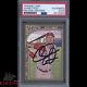 Chase Utley Signed Topps 2015 Gypsy Queen Card Psa Dna Slabbed Auto Hof C1220