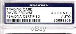 DAVE PROWSE Signed DARTH VADER Star Wars Trading Card PSA/DNA SLABBED #83699809