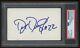 Dave Duerson Signed Index Card 3x5 Auto Slabbed Psa Dna Bears