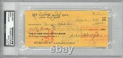 Dick York Signed Authentic Autographed Check Slabbed PSA/DNA #83855564