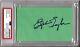 Elizabeth Taylor 1976 Signed Autographed 3x5 Index Card Psa/dna Slabbed