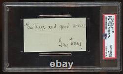 Fay Wray signed autograph 2x3 cut Ann Darrow in the 1933 film King Kong PSA Slab