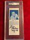 George Mikan Signed Bio Card Autographed Auto Psa / Dna Authenticated & Slabbed