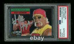 Hulk Hogan PSA/DNA Slabbed 2006 Topps Chrome Signed Autographed Auto Card Rare