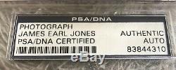 JAMES EARL JONES Signed STAR WARS Darth Vader Photo PSA/DNA SLABBED Authentic