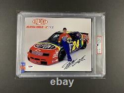 JEFF GORDON Autograph AUTO 8x10 Slabbed Photo NASCAR PSA/DNA NEW PSA SLAB