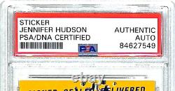 JENNIFER HUDSON Signed 2004 Fleer American Idol Card #SSD-JH PSA/DNA Slabbed