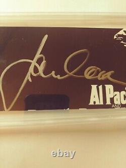 James Caan The Godfather Signed Autograph Cut PSA/DNA Slabbed COA
