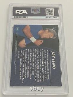 Jay Leno 1998 Topps WCWithNWO Rookie #41 Signed PSA/DNA Autograph Slab RC