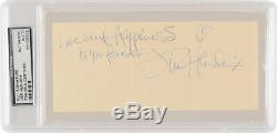Jimi Hendrix Autograph A Large Signature Psa/dna Slabbed