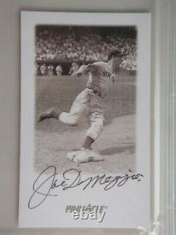 Joe Dimaggio Autographed Signed Psa/dna 1993 Pinnacle Card #3 Certified Slabbed