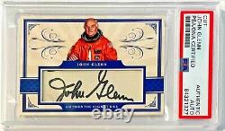 John Glenn Mercury Atlas 6 Astronaut Signed Custom Auto CARD 1/1 PSA/DNA Slabbed