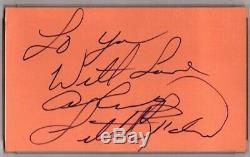 LITTLE RICHARD Signed Autographed 3x5 Index Card PSA/DNA SLABBED #84164993