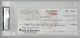 Lou Costello Signed Authentic Autographed Check Slabbed Psa/dna #83498461