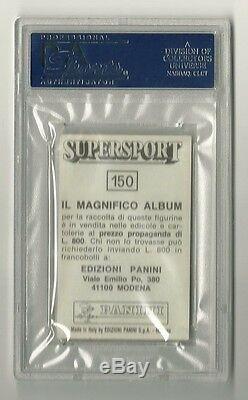 OSCAR SCHMIDT SIGNED 1987 PANINI SUPERSPORT ITALIAN 150 PSA/DNA Slabbed Auto HOF