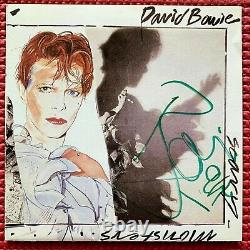 PSA/DNA slabbed DAVID BOWIE signed SCARY MONSTERS CD insert autographed