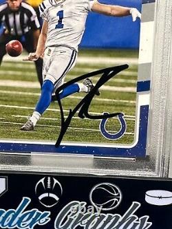 Pat Mcafee Signed Autographed 2016 Donruss Rc Rookie Card Wwe Psa Dna Slabbed