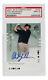 Phil Mickelson Signed Slabbed 2002 Sp Authentic Golf Card #110 Psa/dna Mint 9