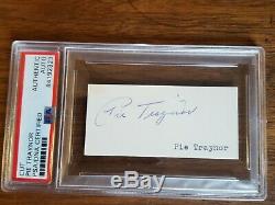 Pie Traynor PSA/DNA Autographed SIGNED CUT AUTO SIGNATURE SLABBED CERTIFIED HOF