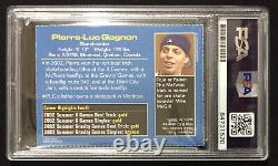 Pierre-luc Gagnon Plg 2002 Sports Illustrated For Kids Signed Auto Psa/dna Slab