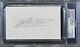 Pirates Roberto Clemente Authentic Signed 1x4.25 Cut Signature Psa/dna Slabbed