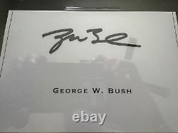 President George W Bush Signed Cut PSA Slabbed